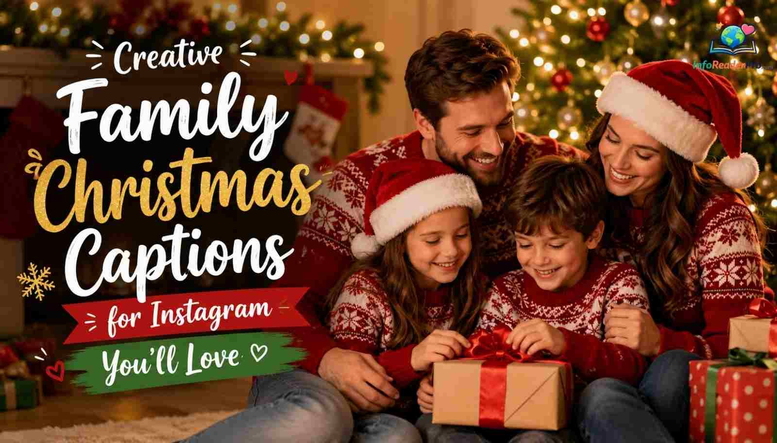 family-christmas-captions